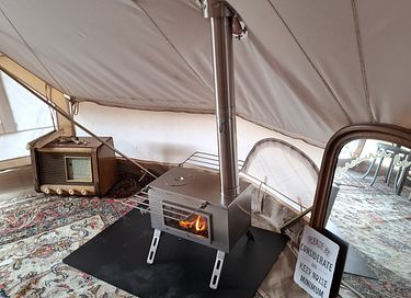 Kom tot rust in deze glampingtent - 9