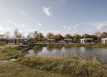 Wellness lodge in Overijssel op een leuk park - 17