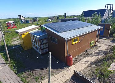Gemütliches Häuschen (5p) auf grünem Minicampingplatz - 3