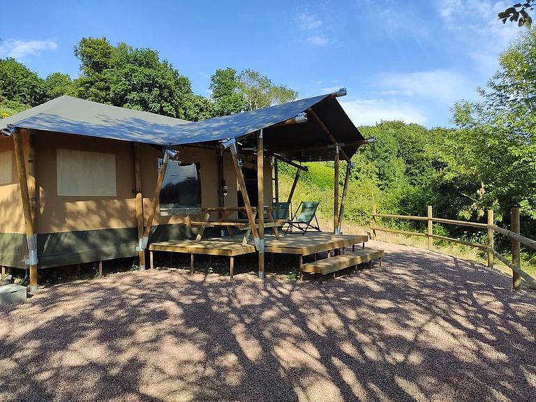 Glampingtent (6p) met prachtig uitzicht - 1