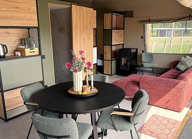 Luxe lodge met hottub in de natuur - 7