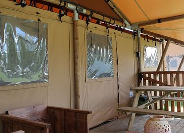 Luxe safaritent voor 6 personen - 2