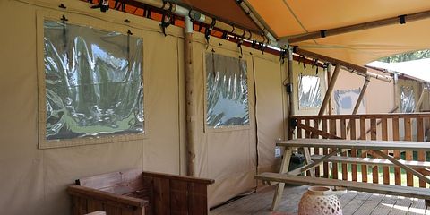 Luxe safaritent voor 6 personen - 2