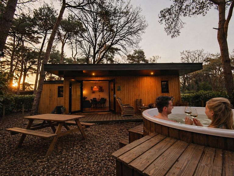 Vakantiehuisje in Drenthe met privé hottub - 1
