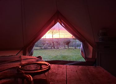 Glamping tent in the Belgian countryside - 22