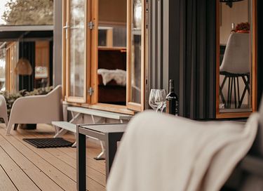 Tiny House met terras (hond toegestaan) - 3