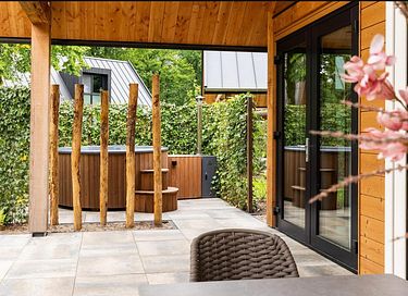 Villa met Hottub & Sauna | 6 personen - 7