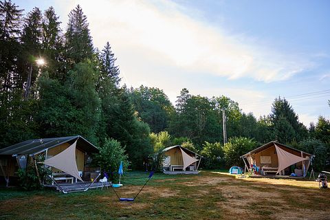 Glamping in Frankrijk omringd door bos - 4