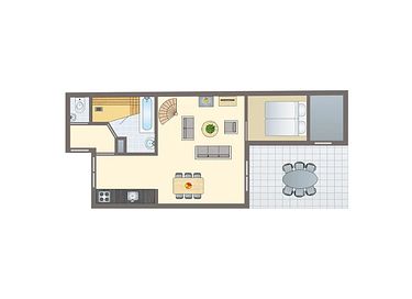 Vakantiehuis met eigen sauna op een eiland - 13