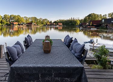 Luxe vakantiehuisje (4p) aan het water