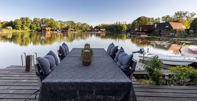 Luxe vakantiehuisje (4p) aan het water - 1