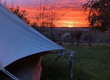 Glamping tent in the Belgian countryside - 2