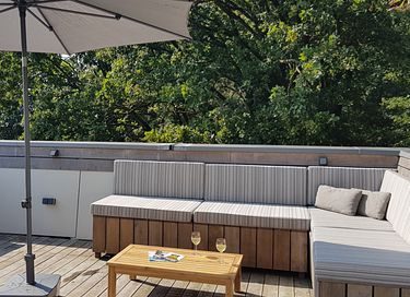 Forest cabin with unique roof terrace on the Veluwe - 14