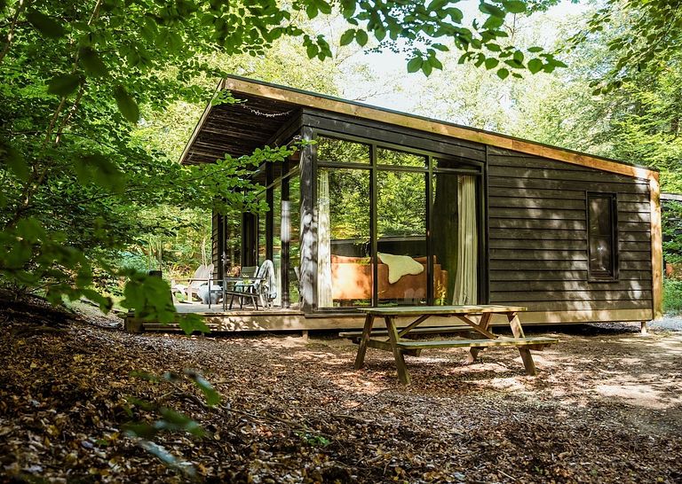 Beautiful forest cabin in small vacation park - 1