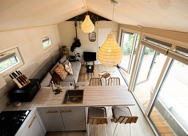 Une tiny house attrayante dans la campagne de Drenthe - 20