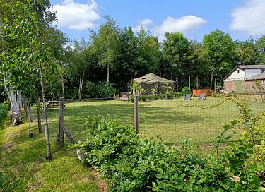 Einzigartiges Glamping Armeezelt mit Whirlpool und Ofen - 27