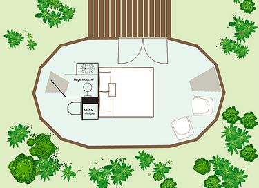 Uniek tiny house voor 2 personen in Zeeland - 6