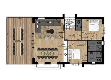 Luxe groepsaccommodatie met spa & wellness - 43