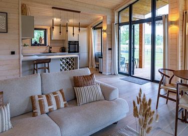 Houten vakantiehuis met meerzicht - 6