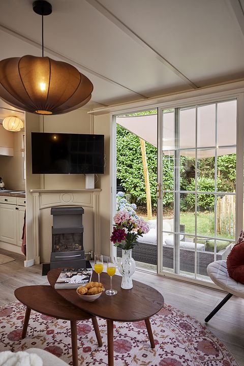 Detached chalet with a private sauna near Putten - 4