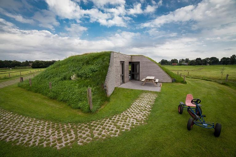 Einzigartiges Ferienhaus inmitten von Kühen - 1