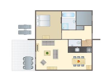 Vrijstaand vakantiehuis (6p) met privé sauna - 8