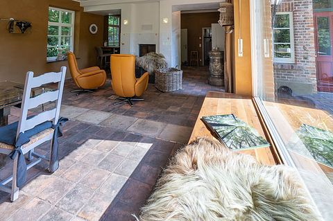 Logement de vacances dans les bois avec cheminée - 5
