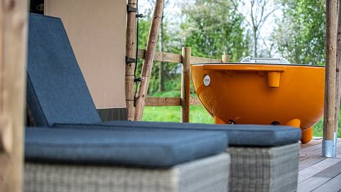 Luxus-Familienzelt mit Hottub in Overijssel - 3