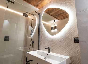 Chalet in den Alpen mit Sauna und Hamm - 34