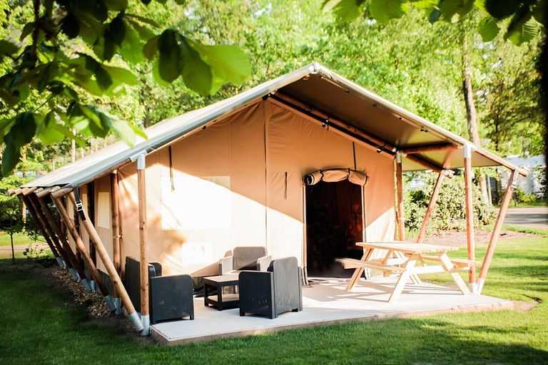 Safari tent for 5 persons in Brabant - 1