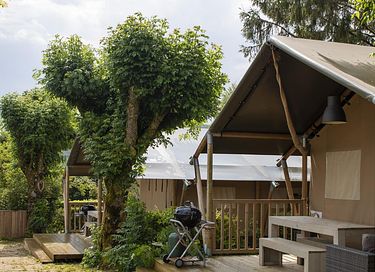 Luxe safaritent met sanitair voor 6 personen - 6