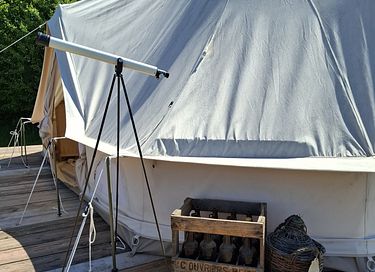 Kom tot rust in deze glampingtent - 13