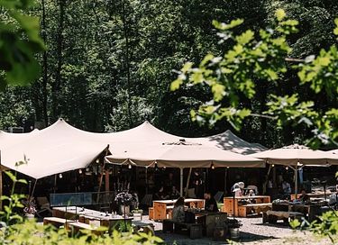 Geräumiges Glampingzelt (7p) im Wald - 26