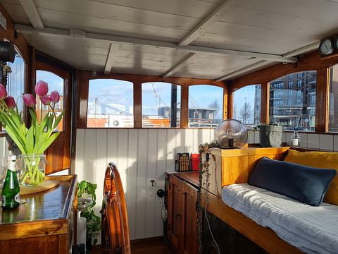 Charmante kapiteinshut op historisch schip - 3