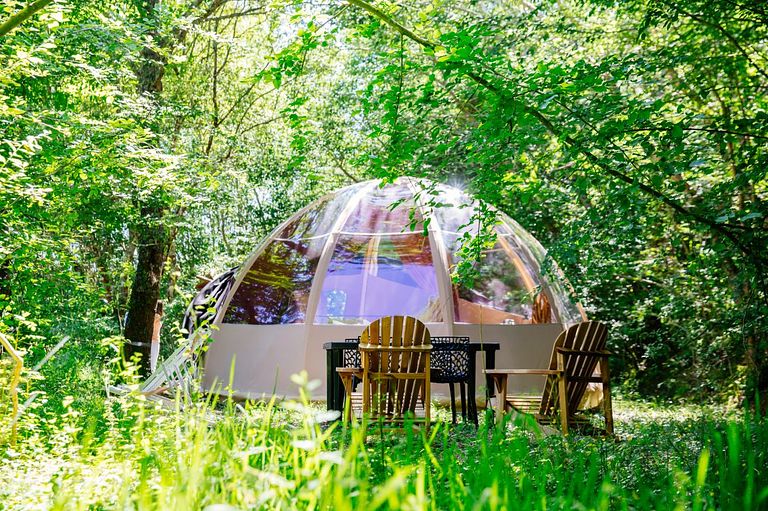 Luxe bubble met privé badkamer - 1
