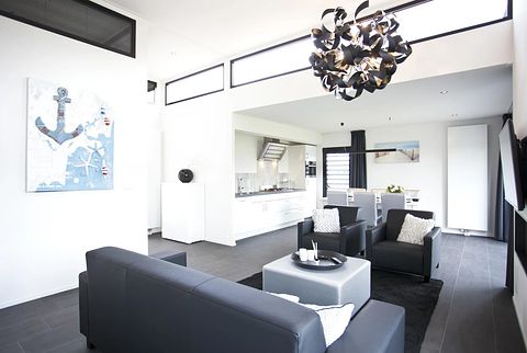 6-persoons design huis op een gezellig park - 4