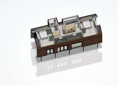 6-persoons vakantiehuis met sauna in het bos - 35
