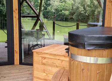 Luxe dome met Noors bad in de Ardennen - 17