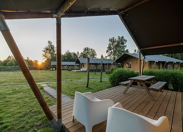 Adventure camping in a safari tent - 2