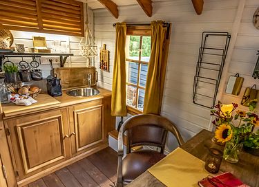 Unique circus wagon with jacuzzi and sauna - 7
