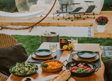 Romantische bubble tent met privé wellness - 6