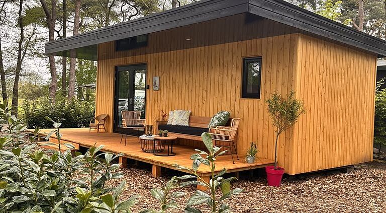 Tiny House auf Campingplatz in Drenthe - 1