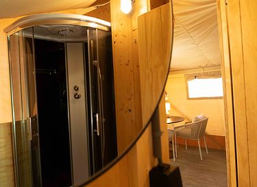 Luxe 2-persoons safaritent met hottub - 8