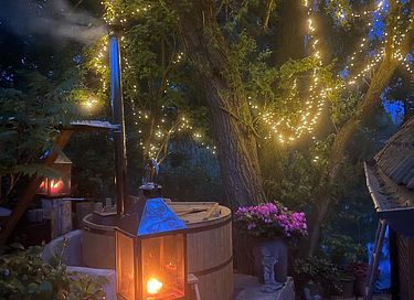 Cottage mit Whirlpool direkt am Teich - 4