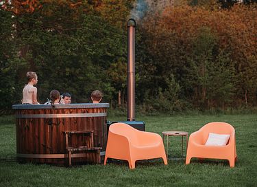 Luxe lodge in het weiland met privé hottub - 21