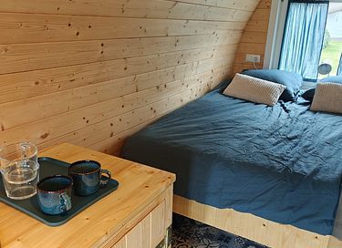 Originelle Übernachtung in einem Camping Pod - 6