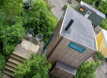 Sustainable tiny house in the middle of Rotterdam