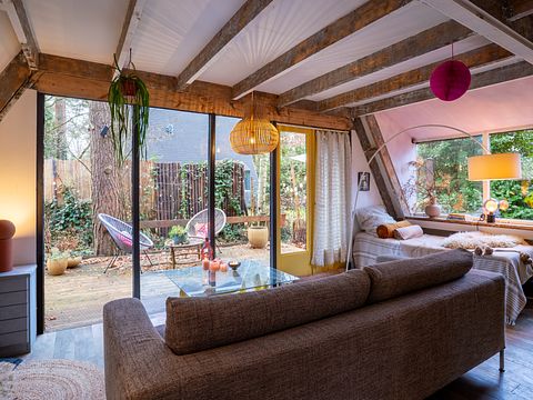Knus A-frame huisje in de Belgische bossen - 5