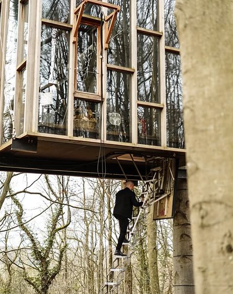 Unique glass cabin at a height of 4 meters - 4
