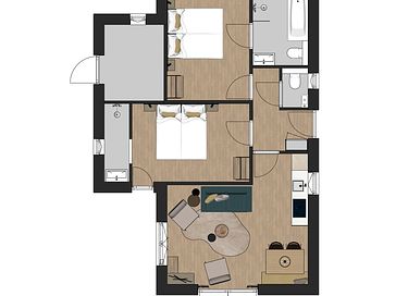 4-person holiday home with outdoor fireplace - 12